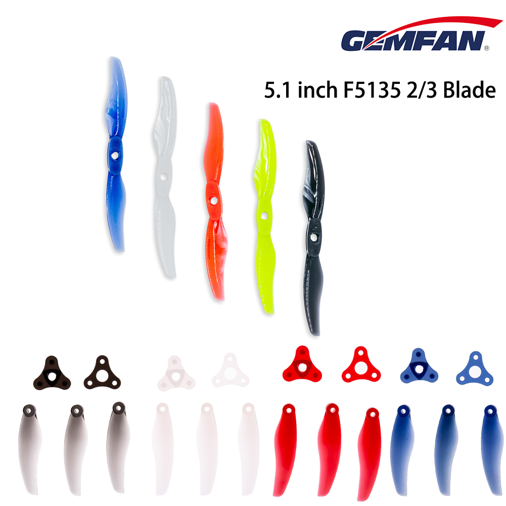 4Pairs GEMFAN Floppy Proppy F5 - 5 Inch Propeller recension och pris