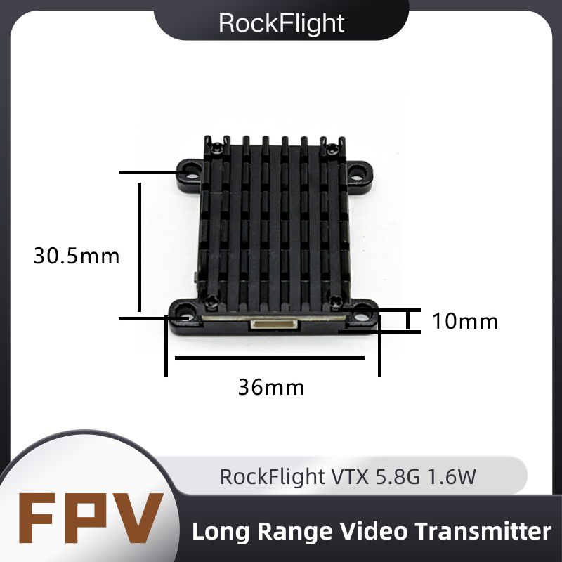 RockFlight TX663 VTX 5.8G 48CH - Rc Transmitter recension och pris