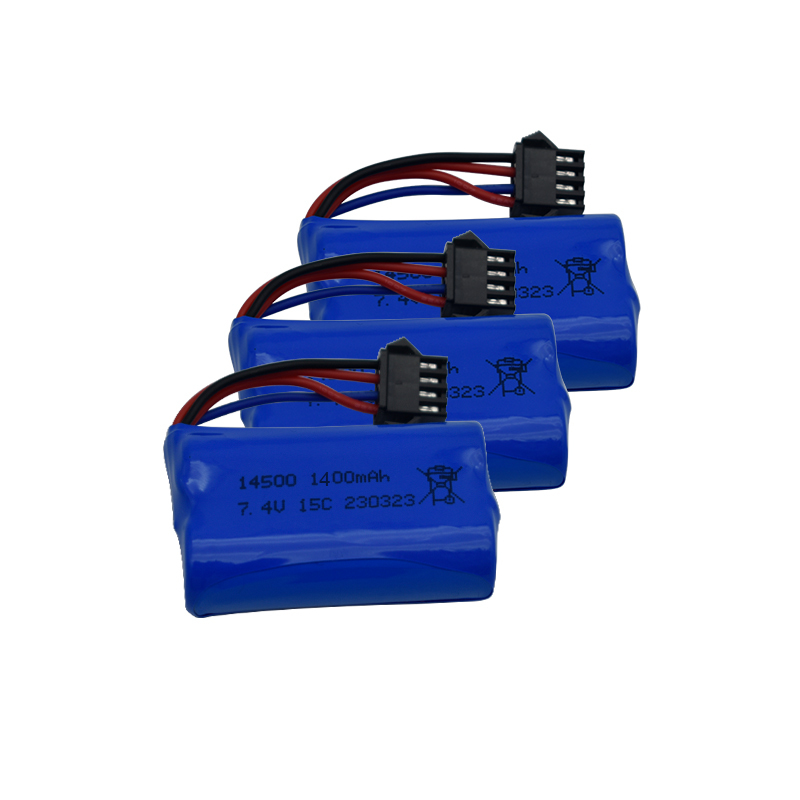 7.4V 1400mAh 14500 Lithium-Ion - Balance Charger Rc recension och pris