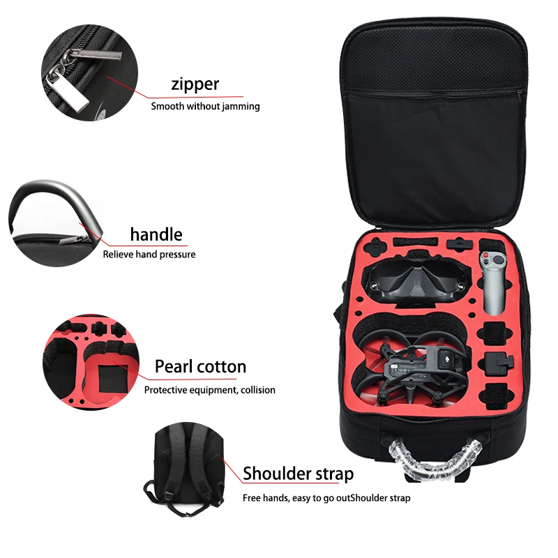 Portable Case Backpack Nylon W - Dji Goggles recension och pris