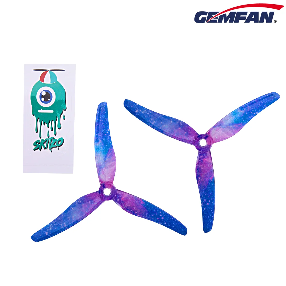 12Pairs Gemfan Hurricane 51433 - 5 Inch Propeller recension och pris