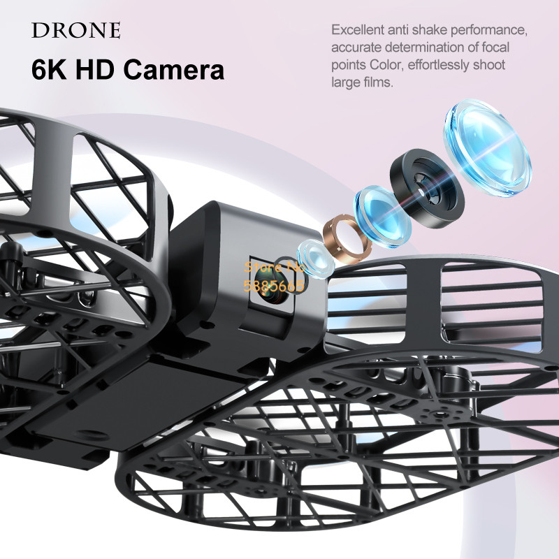 8K HD Camera 360° Protection O - Brushed Drone Motor recension och pris