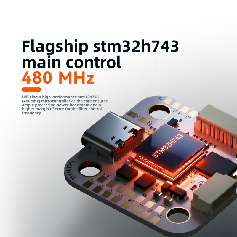 ZEX ATHENA H743 Mini Flight Co - Betaflight Fc recension och pris
