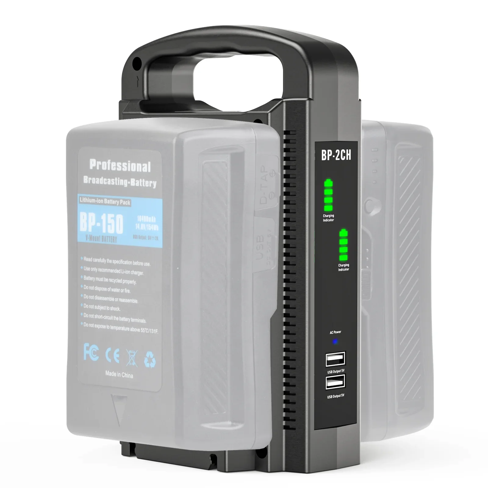 SWZY BP-2CH V Mount Battery Ch - Drone Battery Charger recension och pris