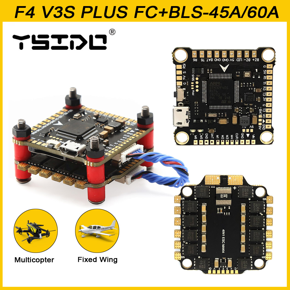 YSIDO NEW F4 V3S PLUS Flight C - Betaflight Fc recension och pris
