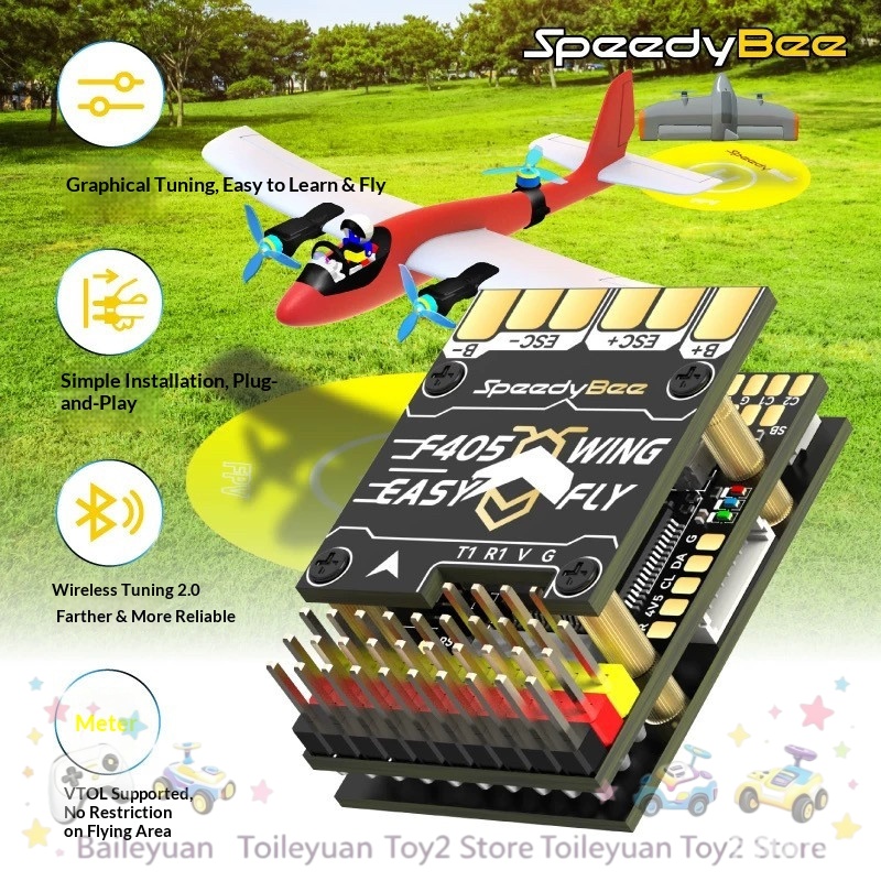 Speedybee F405 Wing Mini Fligh - F405 Flight Controller recension och pris