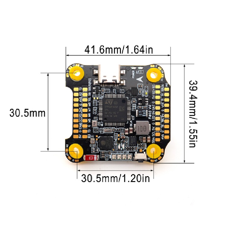 Stack BLS 60A F405 V4 Flight C - Betaflight Fc recension och pris