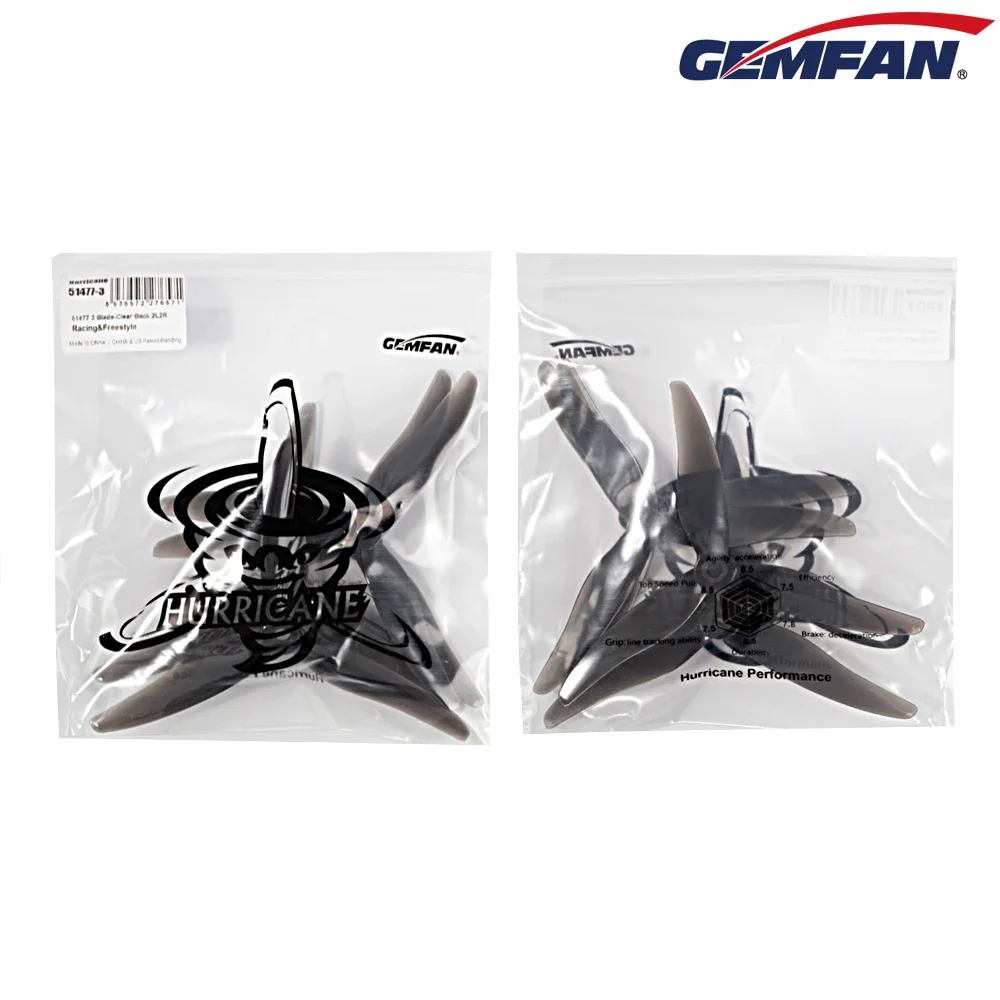10Pairs (10CW + 10CCW) Gemfan  - 5 Inch Propeller recension och pris