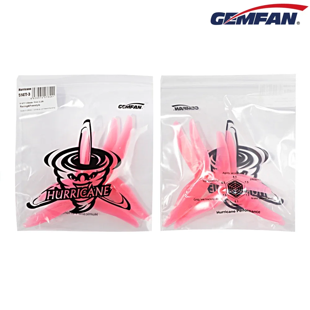 10Pairs (10CW + 10CCW) Gemfan  - 5 Inch Propeller recension och pris