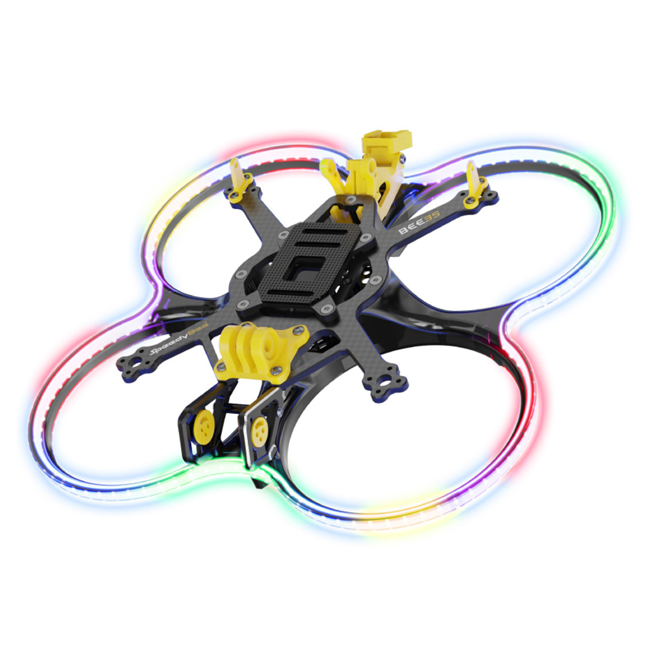 SpeedyBee Bee35 3.5inch FPV Fr - Carbon Fiber Drone Frame recension och pris
