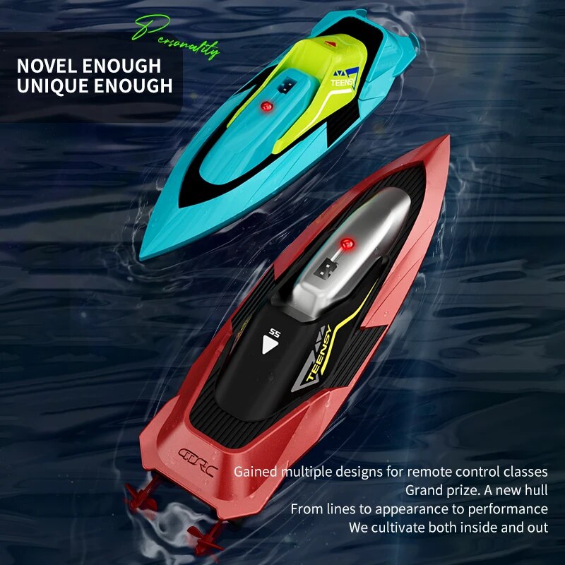 2.4G Mini RC Boat 10km/h High  - Radio Transmitter 2.4Ghz recension och pris