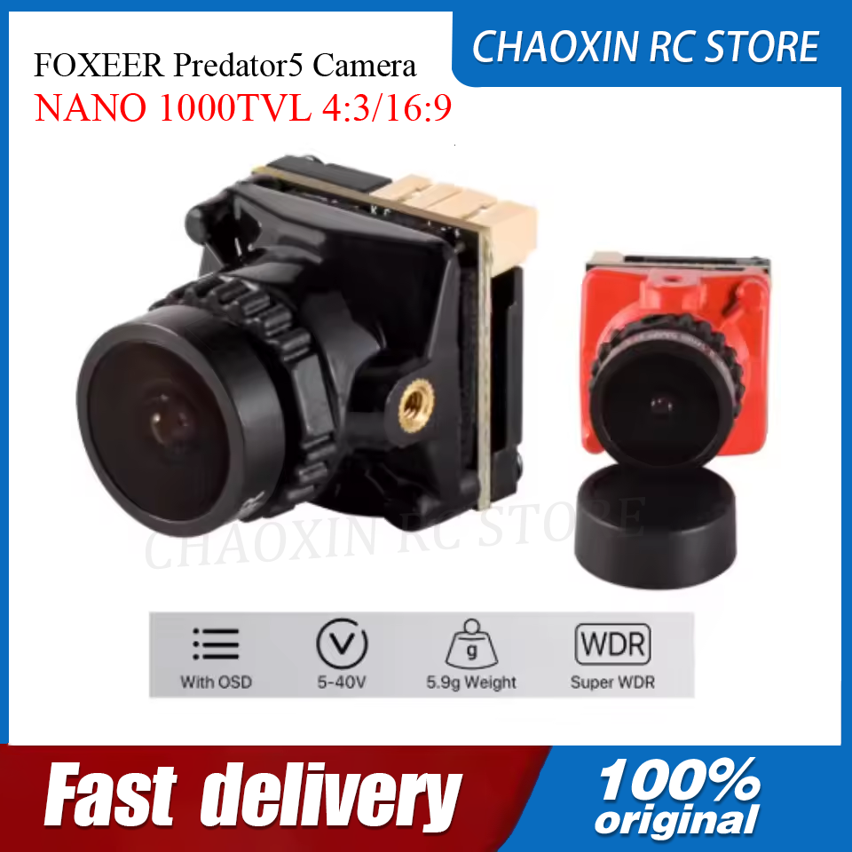FOXEER Predator5 Camera NANO 1 - Fpv Drone recension och pris