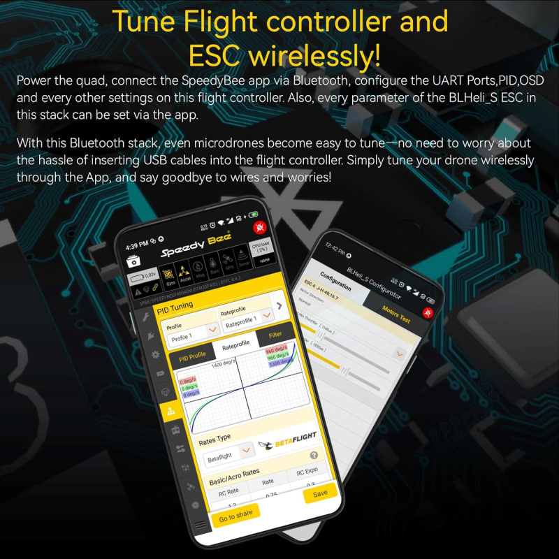 F405 Mini Stack BLS 35A 4in1 E - F405 Flight Controller recension och pris
