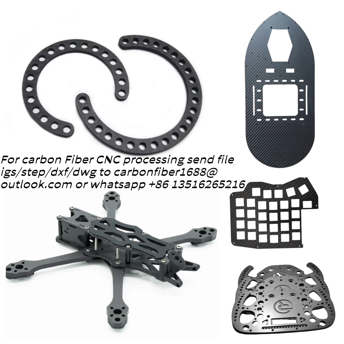 Carbon Fiber Sheet Plate Proce - Carbon Fiber Drone Frame recension och pris