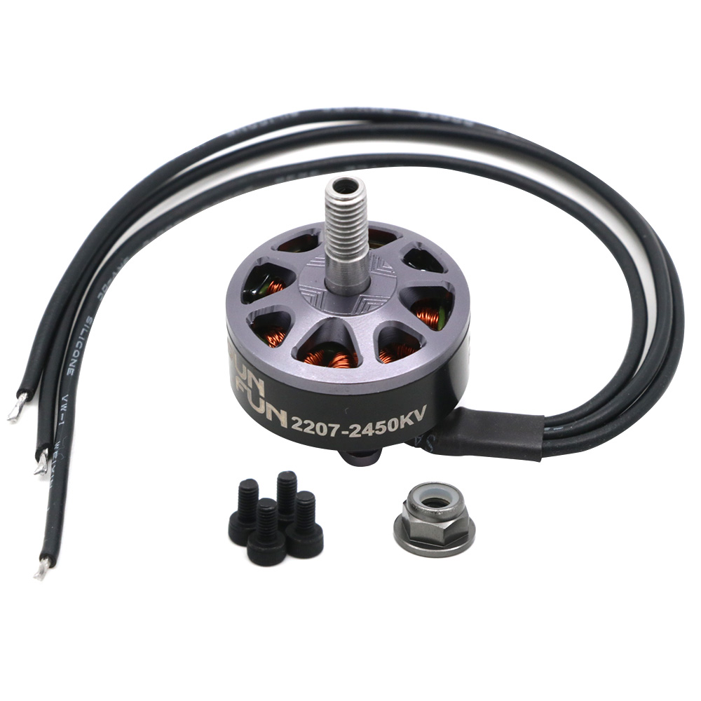 1/4pcs Set Sun Fun 2207 Brushl - Brushed Drone Motor recension och pris