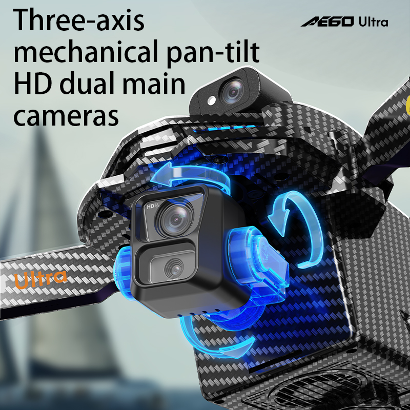 AE60 GPS Drone Professional 8K - Balance Charger Rc recension och pris