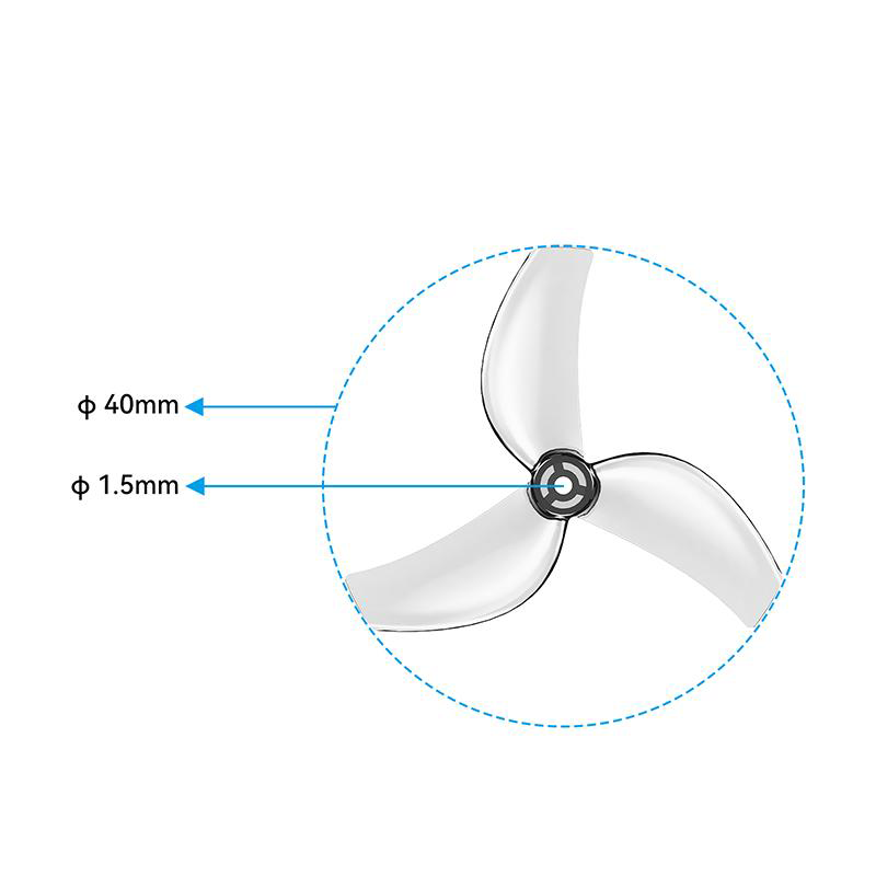 BETAFPV 12Pcs Gemfan 1611 3-Bl - Brushed Drone Motor recension och pris