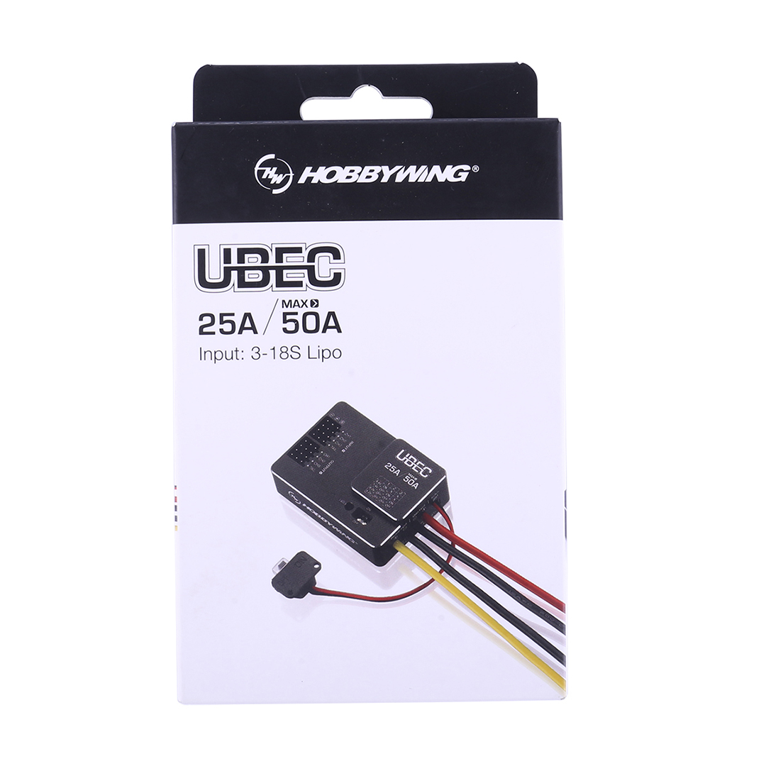 Hobbywing UBEC 25A HV 3-18S Mo - Mini Drone recension och pris